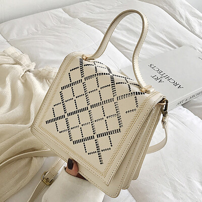 

North bag on the new small bag women 2019 new tide hollow handbag Korean fashion messenger bag shoulder bag