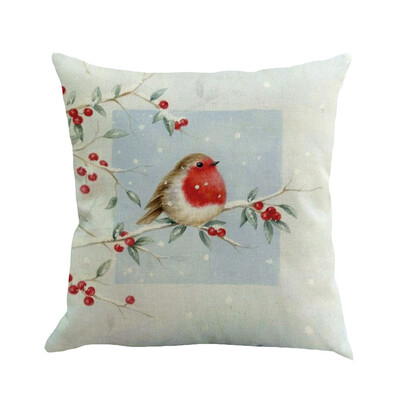 

Siaonvr Christmas Pillow Cover Pillowcases Decorative Sofa Cushion Cover 45x45cm