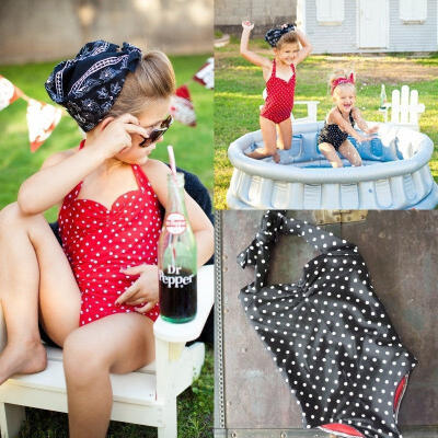 

Fashion Girl Swimsuit Bathing Suit Toddler Kid Child One Piece Bikini Set Swimwear 3-8 Y