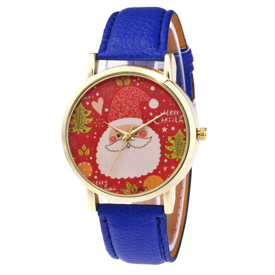 

Santa Clau Christmas Watches Womans Mans High Quality Fashion Quartz Watch Unisex Watches Female Male Famous Clocks Wholesale