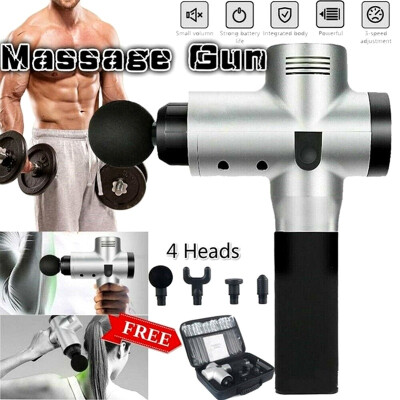 

New Upgrade Percussive Vibration Therapy Massage Gun Athlete Sports Recovery Fascia Gun