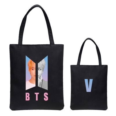 

Kpop BTS Bangtan Boys Avatar Print Canvas Bag Shoulder Bag Hot Gift for ARMY