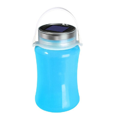 

Solar USB Powered LED Camping Lantern Light Lamp Collapsible Foldable Waterproof Silicone Rafting Bottle for Outdoor Camping Boa