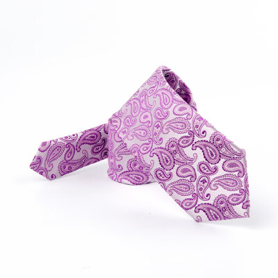 

Spot wholesale mens tie cashew flower professional polyester silk jacquard gift box fashion groom wedding wedding tie