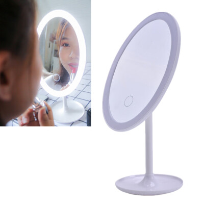 

〖Follure〗Creative Led Mirror Lamp Vanity Mirror Desktop Mirror Married Bedroom Mirror