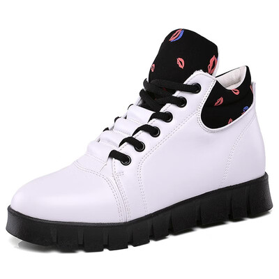 

Hot sell autumn winter shoes woman flats leisure shoes Korea edition fashion casual shoes plus velvet snow shoes women sneakers