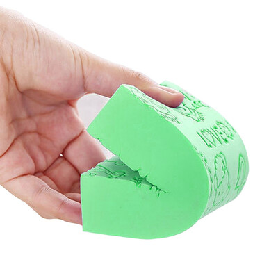 

Siaonvr Soft Cartoon Baby Bath Sponge Brush Rubbing for Toddler Infant