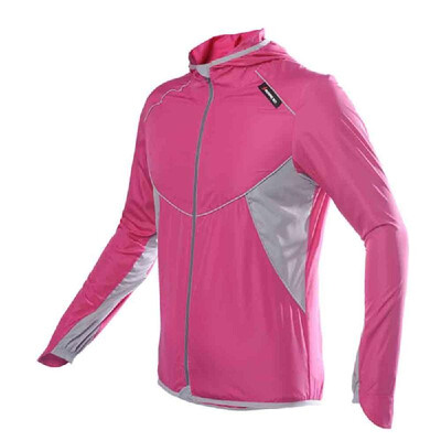 

Men Women Sports Jersey Running Cycling Bicycle Windproof Sleeve Coat Jacket Clothing Hooded Casual Water-resistant