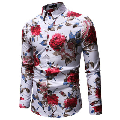 

New Fashion Mens Luxury Casual Stylish Slim Fit Long Sleeve Casual Dress Shirts