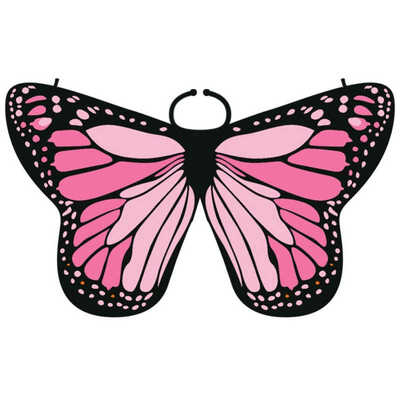 

Children Girl Colorful Cloak Butterfly Cape Scarf Monarch Butterfly Cloak Wing Decoration Festive Party Supplies