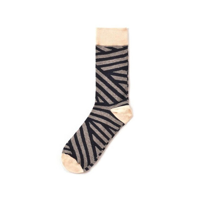 

2019 Autumn And Winter Colorful Cartoon Socks For Men Women Cute Print Hosiery Fashion Korean Adult Socks Harajuku Geometric Pat