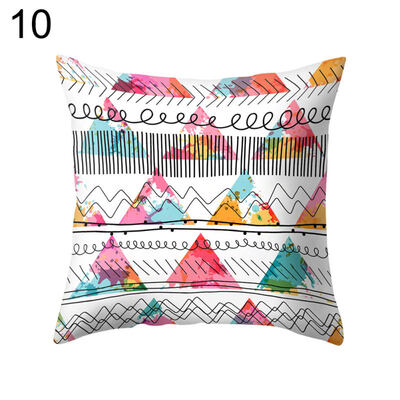 

Rhombus Geometric Throw Pillow Protector Case Cushion Cover Sofa Bedding Article