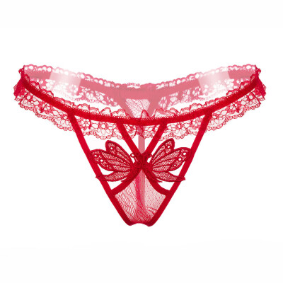 

Toponeto Underwear Women Thong Bragas Sexy Panties Thong Lace Word Pants Ladies Briefs