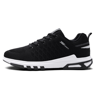 

Sports style casual shoes non-slip wear-resistant flying woven sports shoes fashion fitness running shoes