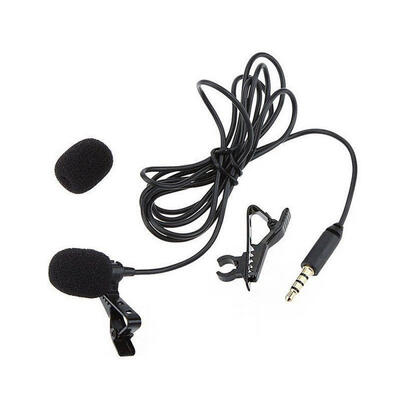 

Smartphone Omnidirectional Lavalier Microphone for iPhone 6 6s 5 4s Sumsang S6 S5 S4 HTC - Black