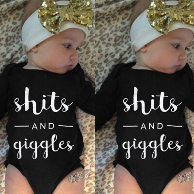 

Newborn Infant Baby Boy Girl Romper Short Sleeve Outfit bodysuit Summer Clothes