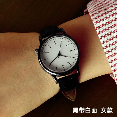 

Womens watch waterproof fashion models 2019 new Korean version of the trend of simple Sen large dial mens watch couple watches