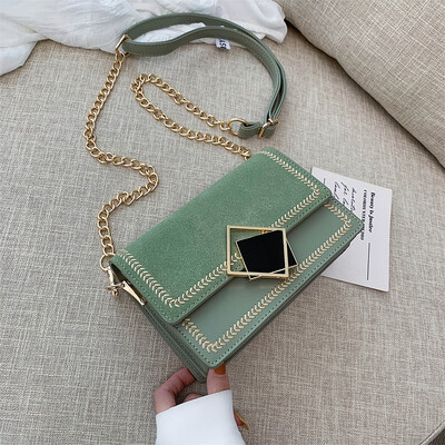 

Summer small fresh messenger bag Sen bag small bag 2019 new fashion shoulder bag wild ins chain bag