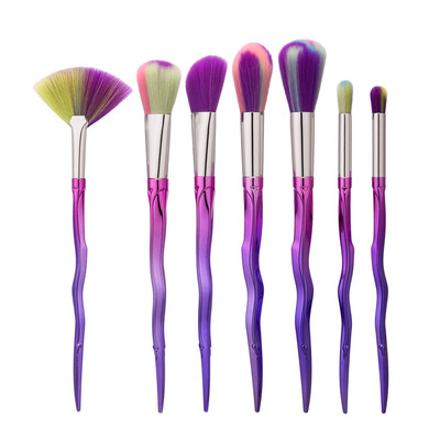 

Toponeto 7PCS Make Up Foundation Eyebrow Eyeliner Blush Cosmetic Concealer Brushes