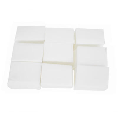 

Greensen 900Pcs Disposable Cotton Pads Lint-free Nail Polish Remover Wipes Makeup Cleaner Cotton Wipes