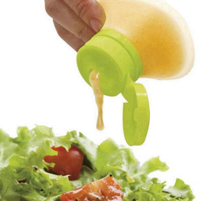 

Greensen 1Pc Portable Silicone Vinegar Squeeze Bottle Mini Sauce Oil Dispenser for Kitchen Accessories