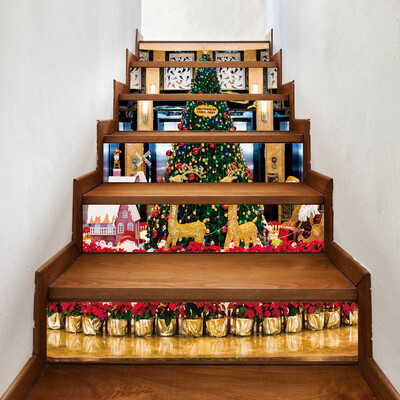 

〖Follure〗DIY Steps Sticker Removable Stair Sticker Home Christmas Decor