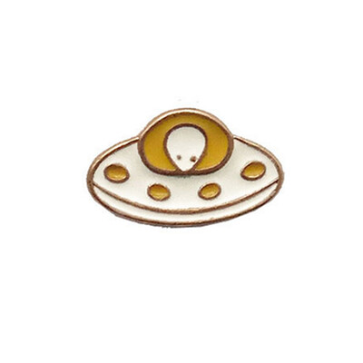 

2pcs Cartoon Lovely Aircraft Rocket Planet Collar Brooch Pins Jewelry Unisex New