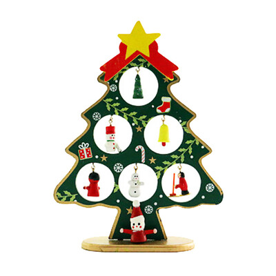 

Tailored Christmas tree Santa Claus Snowman Wooden Swing Decoration Decoration