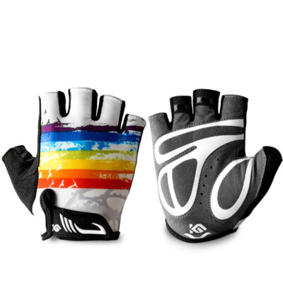 

Outdoor Kids BoyGirl Half Finger Cycling Gloves Bike Bicycle Riding Breathable