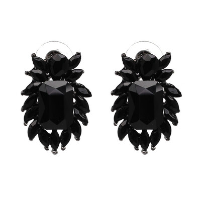 

New Statement Fashion Cute Stud Earrings For Women Black Insect Fashion Trendy Earrings Jewelry Wholesale E3204-1