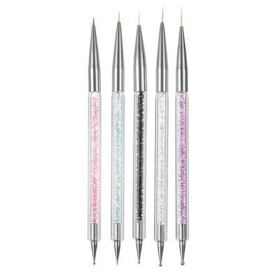 

Toponeto Nail Art UV Gel Polish Design Point Drill Painting Detailing Pen Brushes Tool