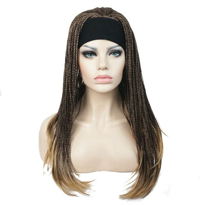 

StrongBeauty Long Braided Box Braids Wig Full Coverage Synthetic Wigs COLOUR CHOICES