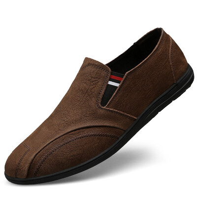 

Leather peas shoes mens lazy shoes large size mens shoes casual mens shoes tide shoes shoes