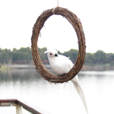 

Greensen DIY Home Garden Decoration 30cm118in Rattan Wreath Wedding Party Vine Hanging Wreath