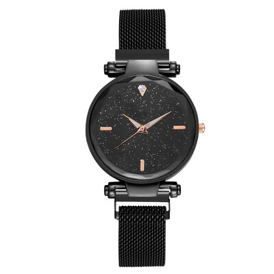 

Women Watches Aurora Magnetic Fashion Diamond Quartz Wrist Watches Minimalist Gem Sell Luxury Band Relogio Feminino Gift