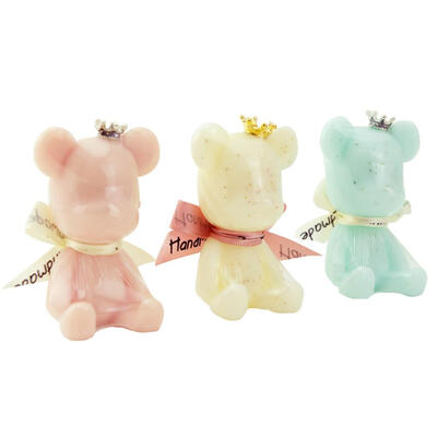 

Bear-shaped Whitening Handmade Soap Anti Fungus Bath Shampoo Wash Face Soap