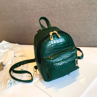 

Tailored Womens Crocodile Leather Shoulder Bag Multi-Function Versatile Student Bag