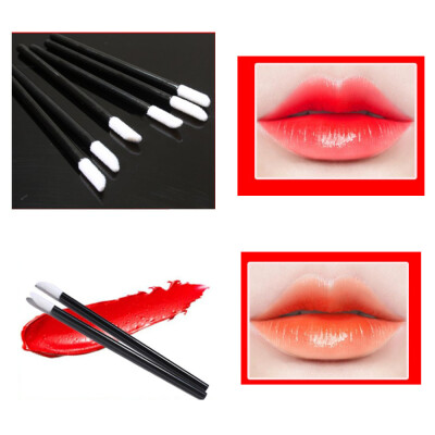 

〖Follure〗100pcs Disposable MakeUp Lip Brush Lipstick Gloss Wands Applicator Make Up Tool