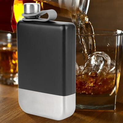 

Greensen 9 Oz Portable Stainless Steel Hip Flask Wine Pot Bottle for Alcohol Whisky