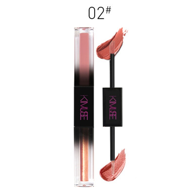 

Double-head Liquid Matte Eye Shadow Waterproof Anti-fouling Easy Dyeing Eye Shadow Liquid Makeup Tools