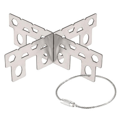 

Titanium Alcohol Stove Rack Cross Stand Outdoor Camping Stove Stand Support Rack