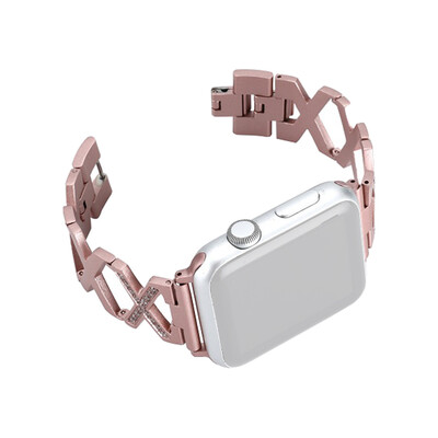 

〖Follure〗Milanese Stainless X Note Bracelet Wristband Strap For Apple Watch Series 4 44mm