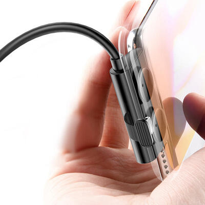 

Baseus Suction Cup USB Cable For IPHONE X 8 7 6 Game Mobile Phone Cable 24A Fast Charging Adapter Data Cord Cable-1m