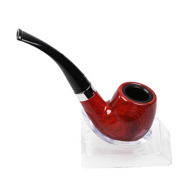 

Smoking Pipe Set Cigarette Red Tobacco Cigar Resin Pipes Gifts Smoke Tube