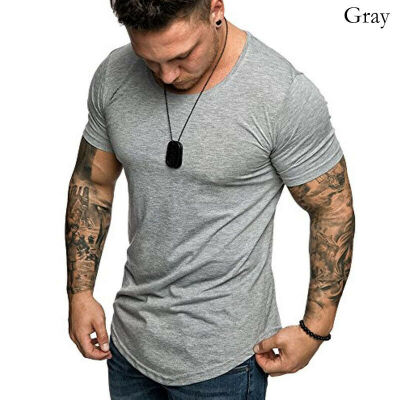 

New Mens Animal Fitness Cotton O-Neck Gym Muscle Bodybuilding T-shirt Tee