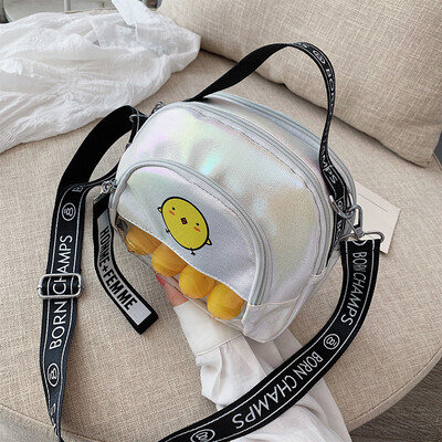 

On the new ins super fire cartoon cute bag female 2019 new Korean version of the wild shoulder slung fashion handbag