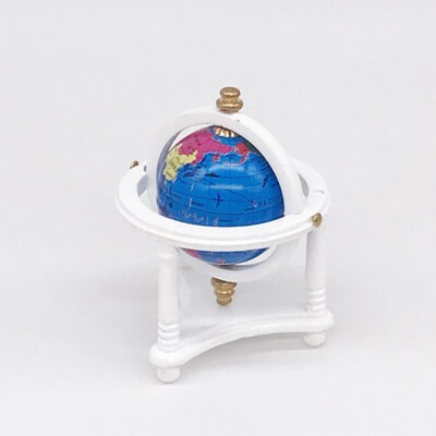 

Siaonvr Mini Dollhouse Furniture Globe Miniature Living Room Kids Pretend Play Toy