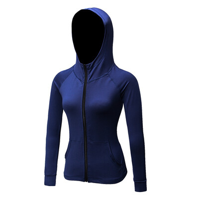 

New Gym Jacket elasticity Shirts Hoodies For Women Tights Fitness Running Jacket Womens Sweatshirt