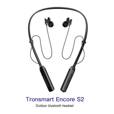 

Tronsmart Encore S2 Wireless Bluetooth 41 Outdoor Sport Headphones DSP Noise Reduction Waterproof Earphones