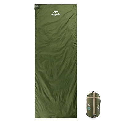 

80x33In Outdoor Sleeping Bag Lightweight Envelope Sleeping Bag with Compression Sack Spring Autumn Camping Hiking Quilt Blanket